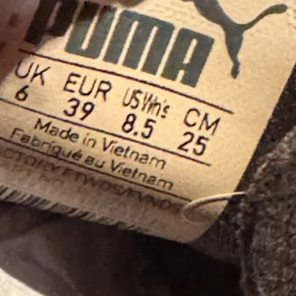 Puma Black and Pink SoftFoam Sneakers - Picture 6 of 8